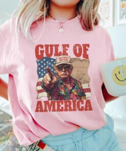 Funny Trump Gulf of America Shirt - A Unique Take on Political Humor