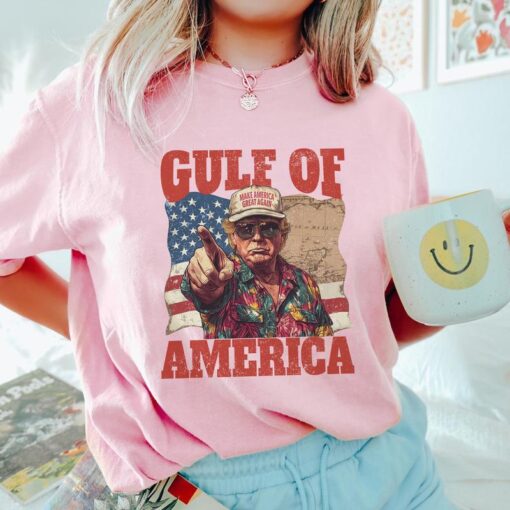 Funny Trump Gulf of America Shirt - A Unique Take on Political Humor