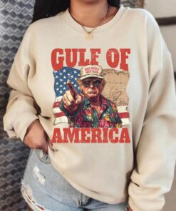 Funny Trump Gulf of America Shirt - A Unique Take on Political Humor