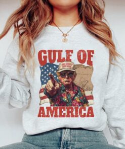 Funny Trump Gulf of America Shirt - A Unique Take on Political Humor