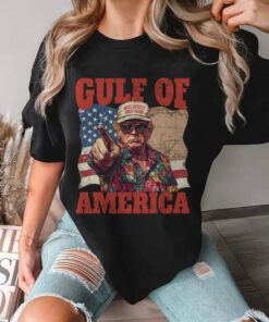 Funny Trump Gulf of America Shirt - A Unique Take on Political Humor