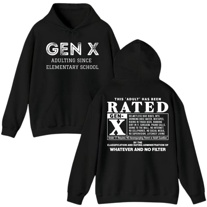 Gen X Vintage Inspired Graphic Tee - 