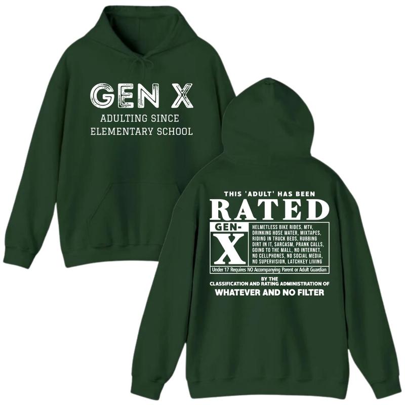 Gen X Vintage Inspired Graphic Tee - 