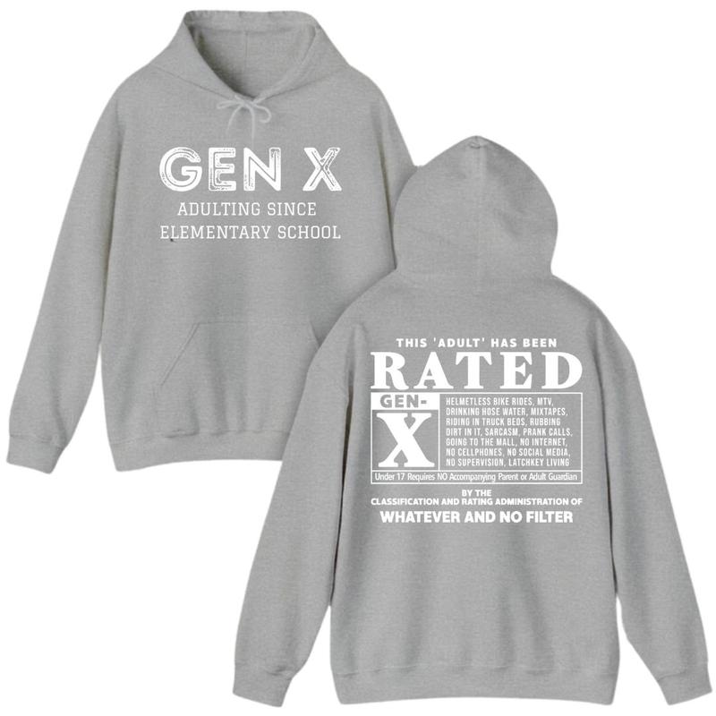 Gen X Vintage Inspired Graphic Tee - 