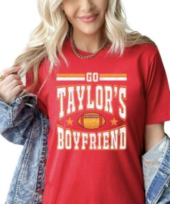 Go Taylor's Boyfriend Game Day Shirt - Cheer for Travis Kelce in Style