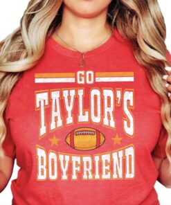 Go Taylor's Boyfriend Game Day Shirt - Cheer for Travis Kelce in Style