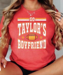 Go Taylor's Boyfriend Game Day Shirt - Cheer for Travis Kelce in Style