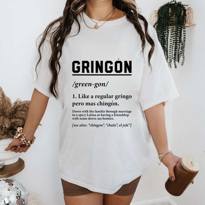 Gringón Pero Más Chingón Shirt - Celebrate Cultural Fusion | Viva México T-Shirt