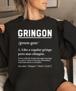 Gringón Pero Más Chingón Shirt - Celebrate Cultural Fusion | Viva México T-Shirt