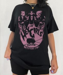 H.e.x Girls 2024 Tour Shirt - Vintage Rock Band Music Tee Featuring Mystery Inc.