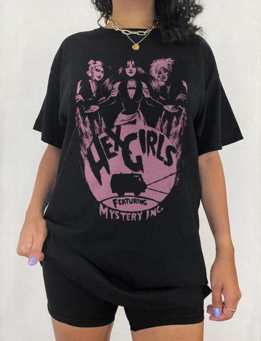 H.e.x Girls 2024 Tour Shirt - Vintage Rock Band Music Tee Featuring Mystery Inc.