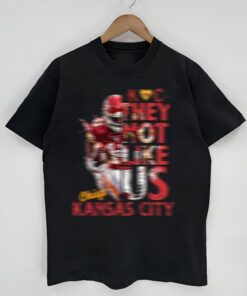 K.C. THEY NOT LIKE US Sports Shirt - Unisex Classic Cotton Tee for Kansas City Fans