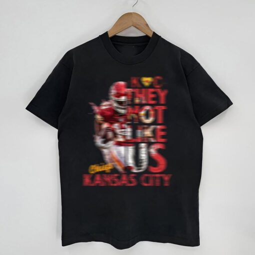 K.C. THEY NOT LIKE US Sports Shirt - Unisex Classic Cotton Tee for Kansas City Fans