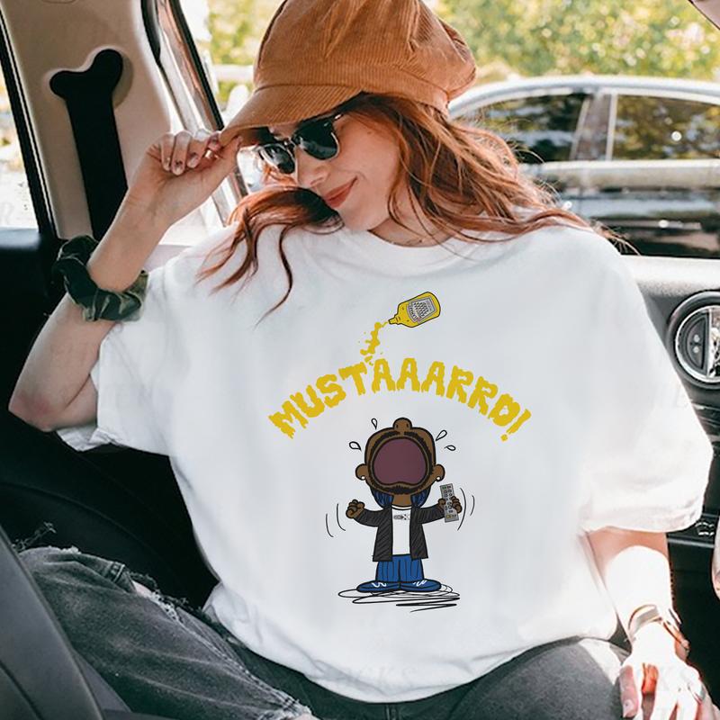 MUSTAAARRD! Playful Mustard-Themed Graphic Tee