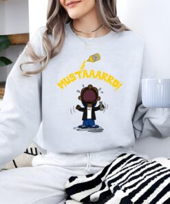 MUSTAAARRD! Playful Mustard-Themed Graphic Tee