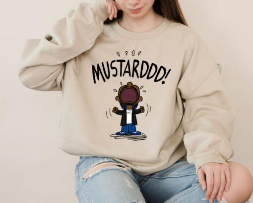 MUSTARDDDD! Playful Meme-Inspired Unisex Shirt