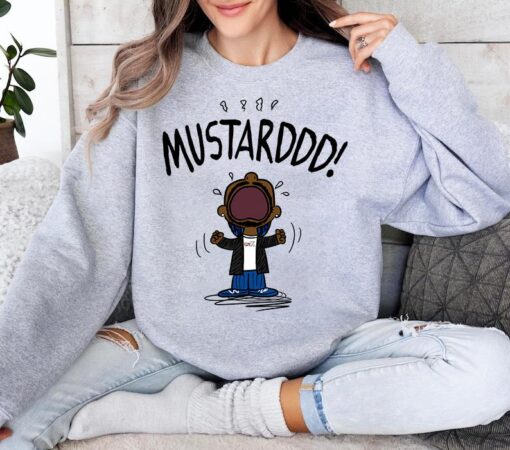 MUSTARDDDD! Playful Meme-Inspired Unisex Shirt