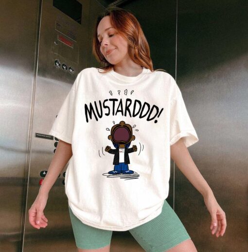 MUSTARDDDD! Playful Meme-Inspired Unisex Shirt