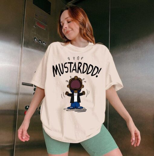 MUSTARDDDD! Playful Meme-Inspired Unisex Shirt