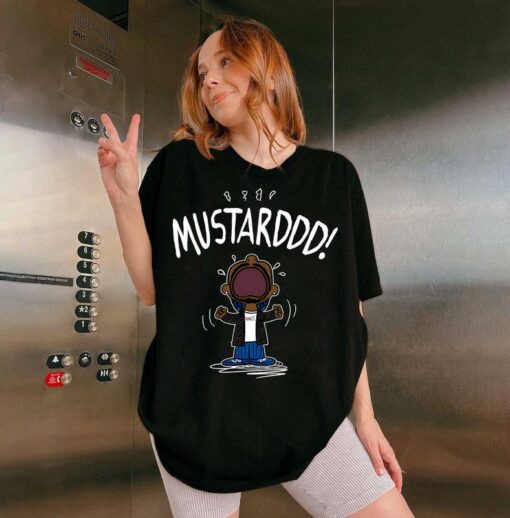 MUSTARDDDD! Playful Meme-Inspired Unisex Shirt