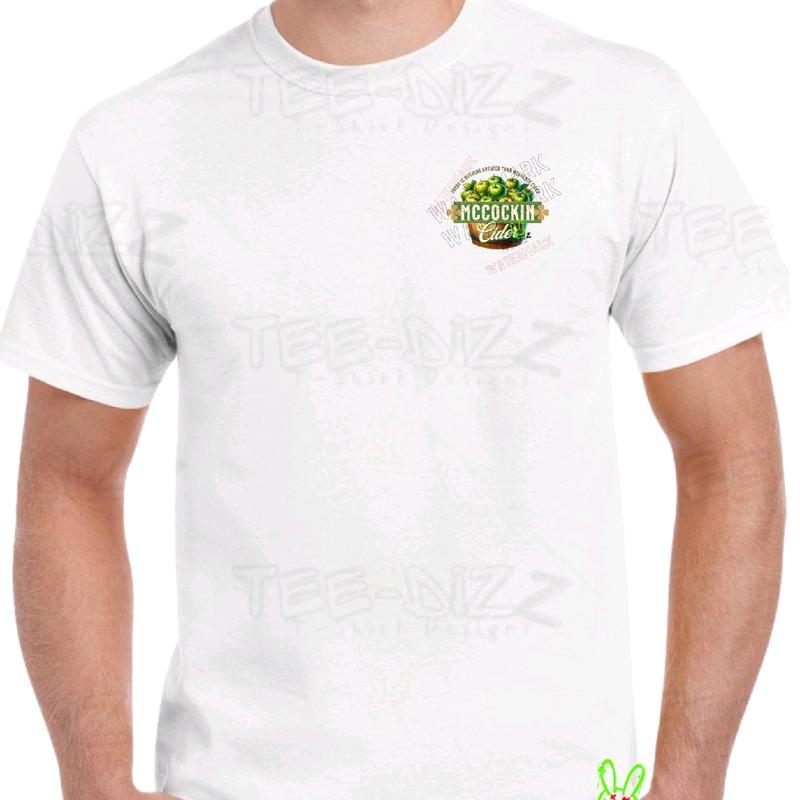 McCockin Cider Funny Men's T-Shirt - Humorous Crewneck Casual Wear