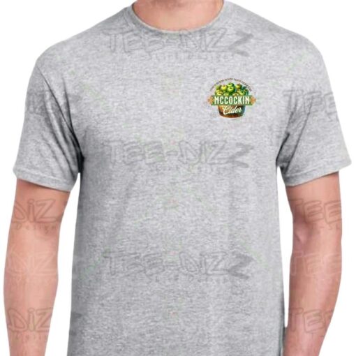 McCockin Cider Funny Men's T-Shirt - Humorous Crewneck Casual Wear