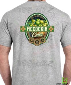 McCockin Cider Funny Men's T-Shirt - Humorous Crewneck for Casual Occasions