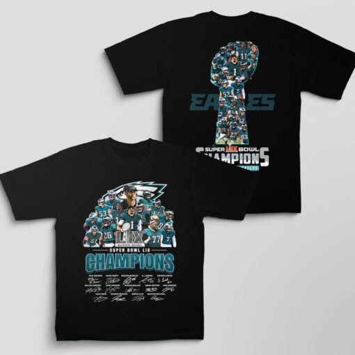 Philadelphia Eagles Super Bowl LII Champions Shirt - Gildan 5000 Heavy Cotton Unisex Tee