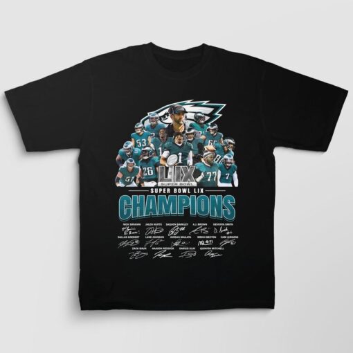 Philadelphia Eagles Super Bowl LII Champions Shirt - Gildan 5000 Heavy Cotton Unisex Tee
