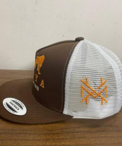 Sitya Trucker Hat - Playful Brown and White Snapback for Unisex Style in 2025