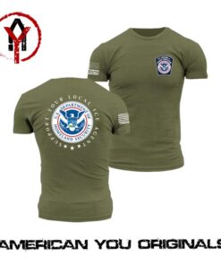 Support Your Local ICE Agent - Patriotic America First Hoodie