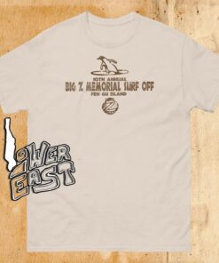 Surf's Up - Big Z Memorial Surf Off Classic Vintage Shirt - Cotton Casual Wear Featuring Iconic Animated Characters