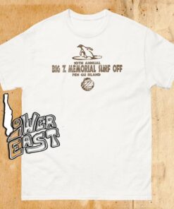 Surf's Up - Big Z Memorial Surf Off Classic Vintage Shirt - Cotton Casual Wear Featuring Iconic Animated Characters