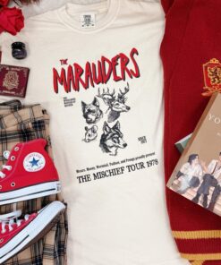 The Marauders Mischief Tour 1978 Garment Dyed Tee