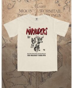 The Marauders Mischief Tour 1978 Garment Dyed Tee