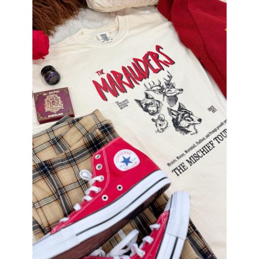 The Marauders Mischief Tour 1978 Garment Dyed Tee