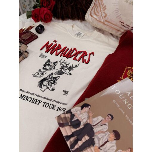 The Marauders Mischief Tour 1978 Garment Dyed Tee