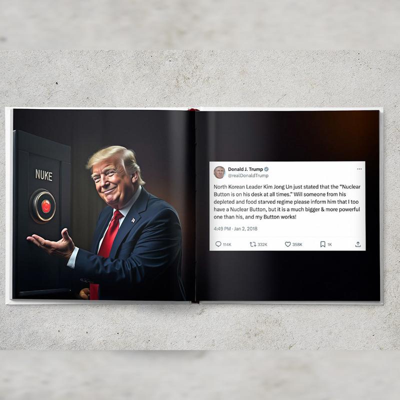 Tweets by President Trump: A Unique 66-Page Tribute to His Most Impactful Tweets