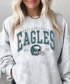 Vintage Philadelphia Eagles Football Sweatshirt - Classic Game Day Apparel