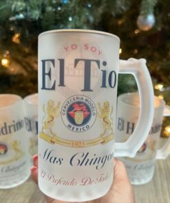 Yo Soy El Papá Mas Chingón - Beer Mug 16oz Drinkware T-Shirt