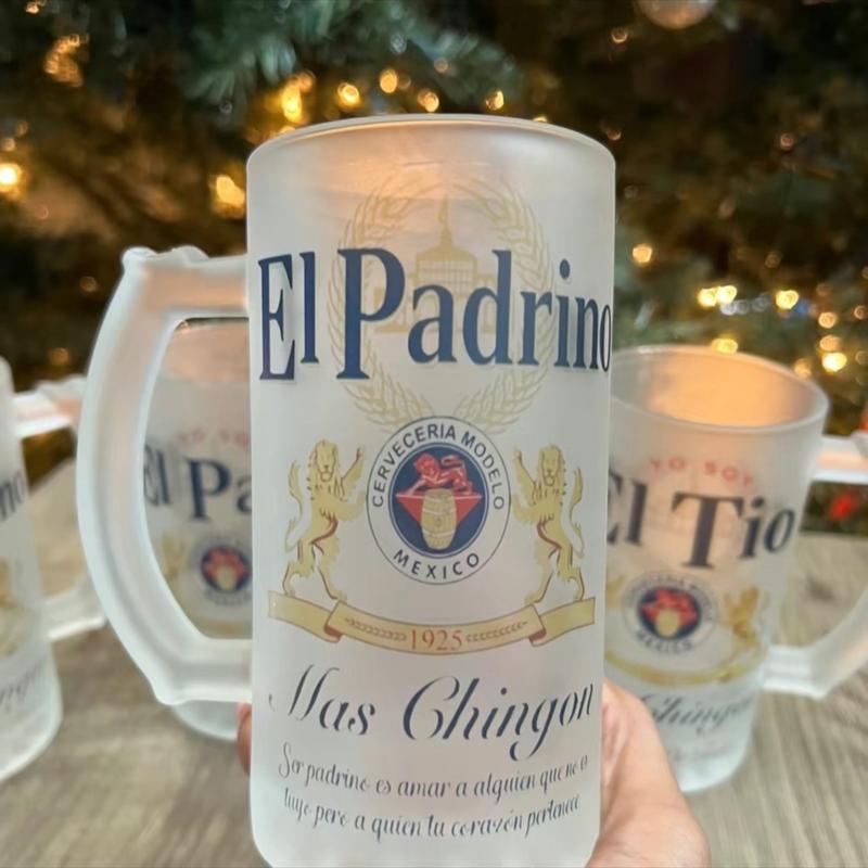 Yo Soy El Papá Mas Chingón - Beer Mug 16oz Drinkware T-Shirt