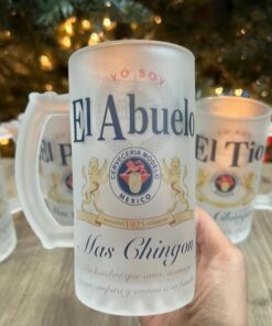 Yo Soy El Papá Mas Chingón - Beer Mug 16oz Drinkware T-Shirt