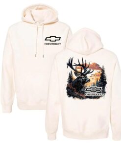 Chevrolet Buck Wear Men's Chevy-Camo Fill Deer Hoodie - Unisex Outdoor Fashion