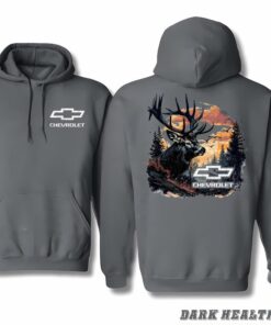 Chevrolet Buck Wear Men's Chevy-Camo Fill Deer Hoodie - Unisex Outdoor Fashion