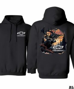 Chevrolet Buck Wear Men's Chevy-Camo Fill Deer Hoodie - Unisex Outdoor Fashion