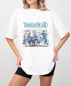 Fantastic Four Casual Fun Shirt - Unique Marvel Sweatshirt for Superhero Fans
