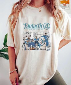 Fantastic Four Casual Fun Shirt - Unique Marvel Sweatshirt for Superhero Fans