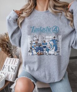 Fantastic Four Casual Fun Shirt - Unique Marvel Sweatshirt for Superhero Fans