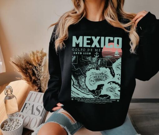 Gulf of Mexico Vintage Art Shirt - Celebrating the Heritage of the Gulf Coast