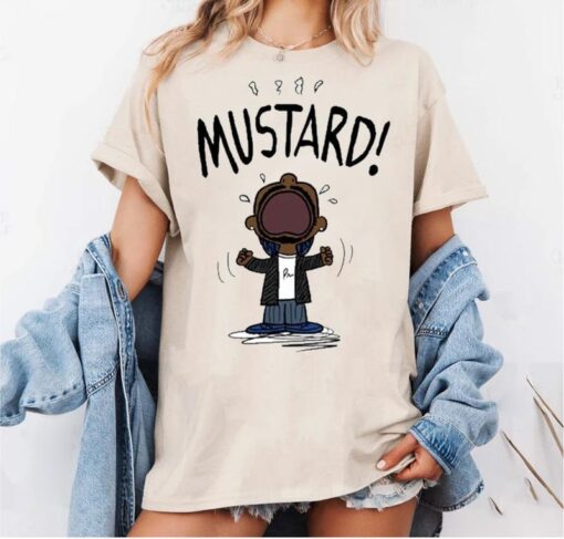 Kendrick Lamar Mustard T-Shirt: A Playful Ode to Hip-Hop Culture